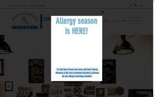 Saver Express Pharmacy website