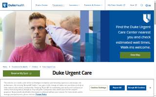 Urgent care center · AFC Urgent Care Ridgeland website