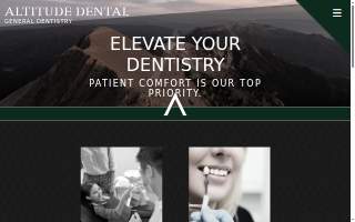 Altitude Dental website