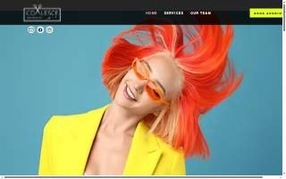 Coalesce Salon & Co. website