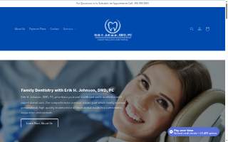Erik H. Johnson DMD, PC website