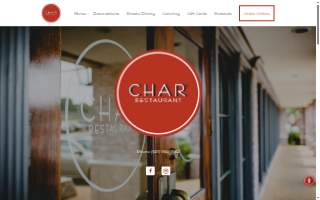 Char's Family Dining website