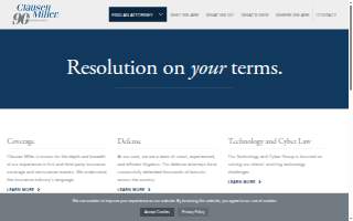 Clausen Brother Construction website