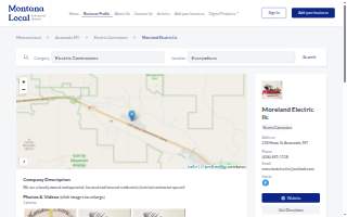 Moreland Electric llc website