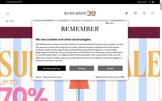 Remember When website