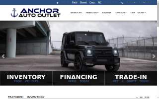 Anchor Auto Outlet website