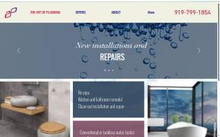 The Art of Plumbing website