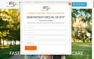 The Fix Chiropractic (formerly Russ Chiropractic) website