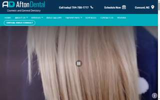 Afton Dental website