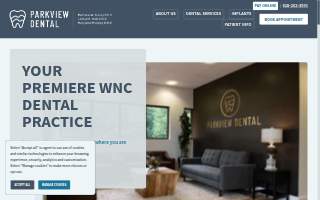 Parkview Dental website