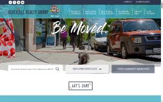 Asheville Realty Group website