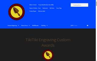 The Tiki Easy Bar website