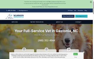 Wilkinson Animal Hospital website