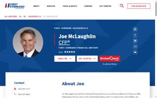 First Command Financial Advisor - Joe McLaughlin, CFP® website