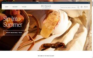 Rishi Salon & Spa website