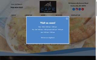 The Neighborhood Cafe website
