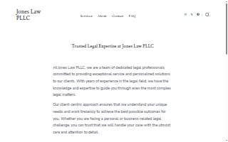 Jones Law Firm website