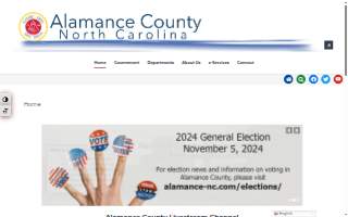 Alamance Family Dentistry website