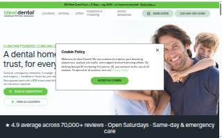 Ideal Dental Corinth website