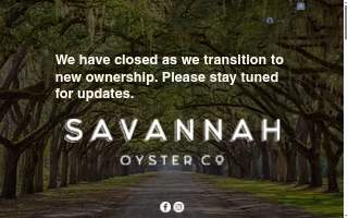 Savannah Oyster Company website