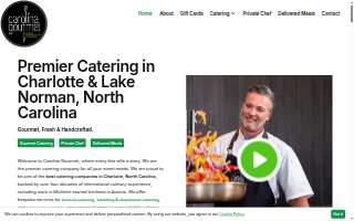 Carolina Gourmet of Mooresville website