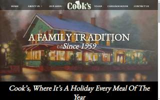 Cooks Clearing & Landscape LLC website