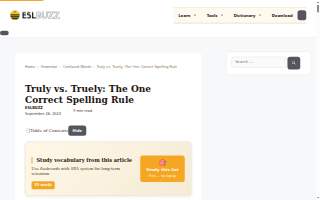 Truely Unique Inc. website