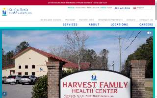 Carolina Family Health Centers website