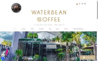 Waterbean Coffee of Cornelius website
