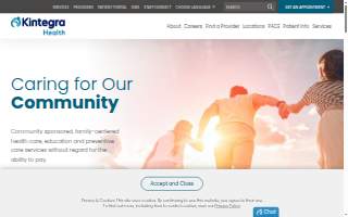Kintegra Family Medicine website
