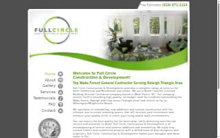 Full Circle Construction & Development Inc website