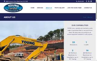 YOUNG Construction Company, INC website