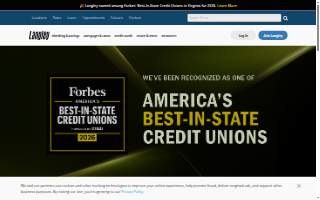 Langley Federal Credit Union of Norfolk website