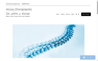 KICOS CHIROPRACTIC website