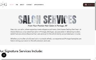 Grand Glamour website
