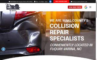 Collision Correction & Customs website