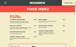 Moo & Brew - Matthews website