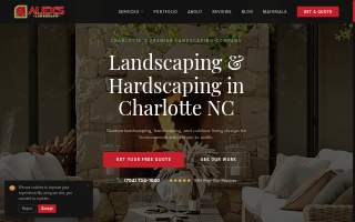 Alex's Lawnscape website