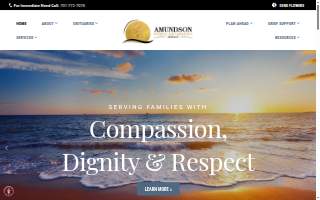 Amundson Dental Associates website