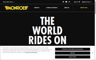Monroe Auto Services website