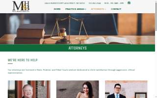 McGee, Hankla & Backes, P.C. website