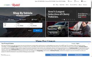 Rydell Chevrolet GMC website