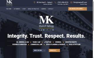 Mackoff Kellogg Law Firm website