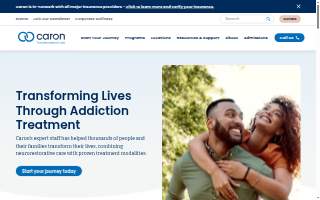 Caron Transportation website