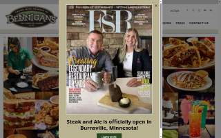 Bennigan's of Mandan website