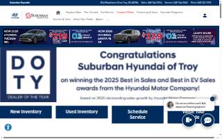 Hyundai of Mandan website