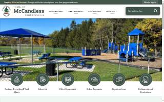 McCandless Plumbing & Excavation website