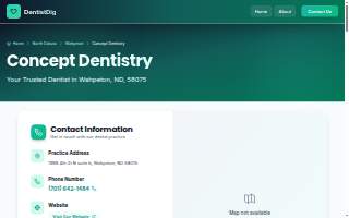 Concept Dentistry website