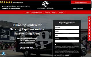 SmithPro Plumbing website