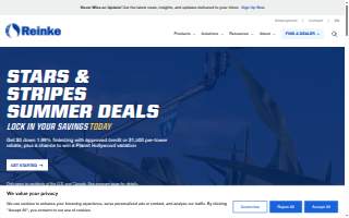 Reinke's Heating Air Conditioning & Electrical website